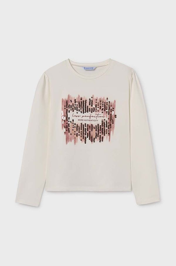 Mayoral Dječja majica dugih rukava Mayoral boja: ružičasta, 7003