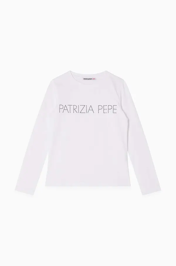 Patrizia Pepe Dječja majica dugih rukava Patrizia Pepe J061