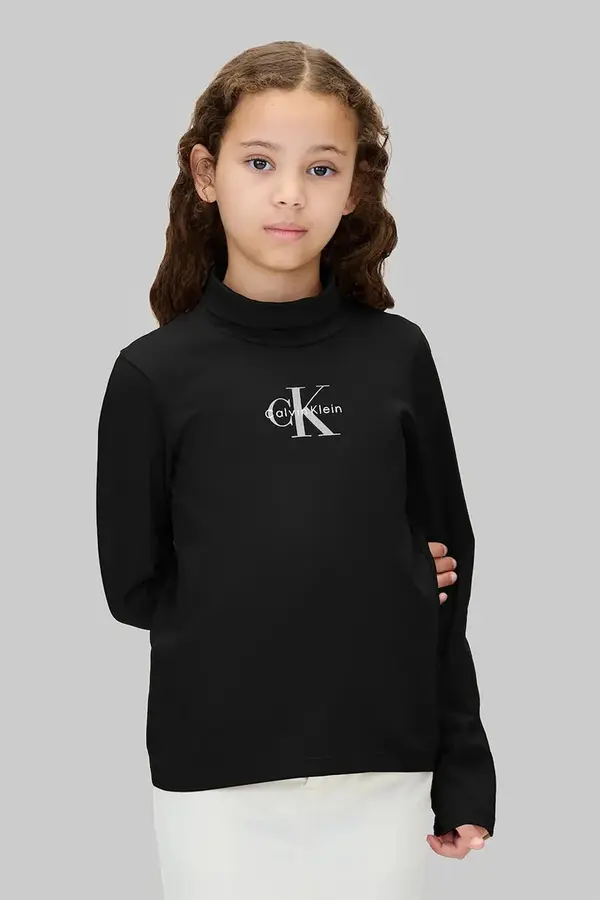 Calvin Klein Jeans Dječja majica dugih rukava s pamukom Calvin Klein Jeans