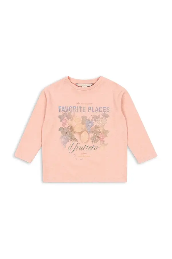 Konges Sløjd Dječja majica dugih rukava s pamukom Konges Sløjd ERA LS TEE OCS