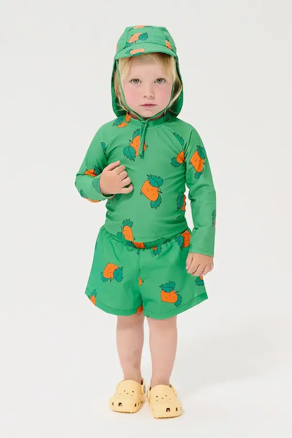 Bobo Choses Dječja majica dugih rukava za kupanje Bobo Choses Tangerine