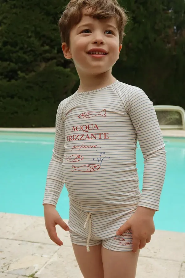 Konges Sløjd Dječja majica dugih rukava za kupanje Konges Sløjd ASTER SWIM BLOUSE GRS
