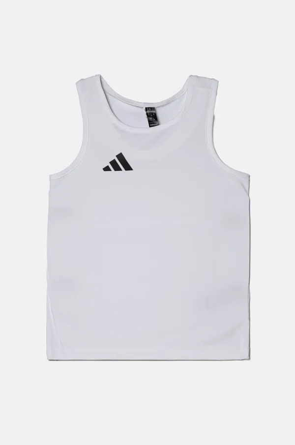 adidas Dječja majica kratkih rukava adidas boja: bijela, s tiskom, IT5060