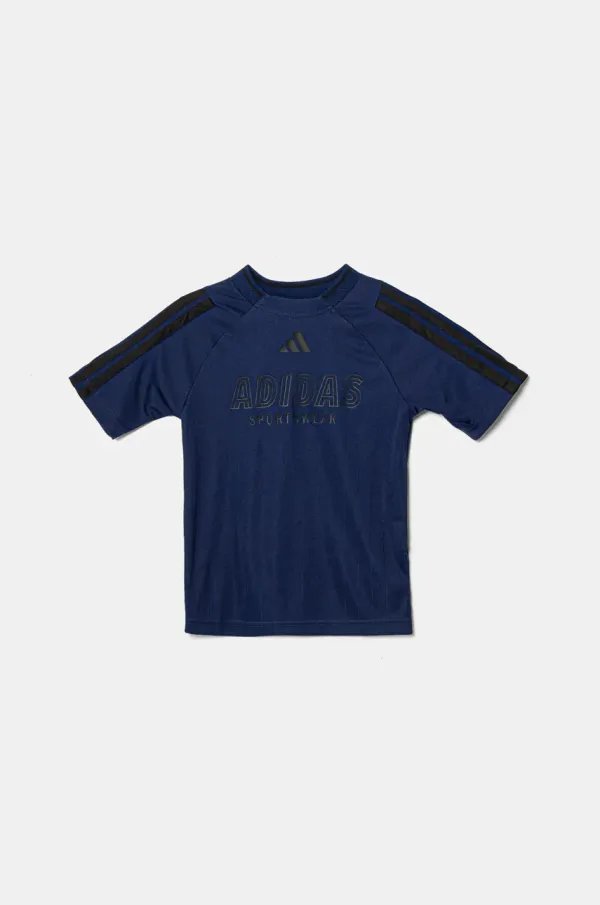 adidas Dječja majica kratkih rukava adidas boja: tamno plava, JC8035