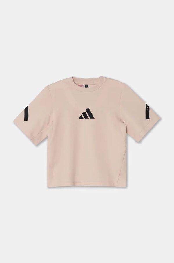 adidas Dječja majica kratkih rukava adidas J ZNE TEE boja: ružičasta, JF2846
