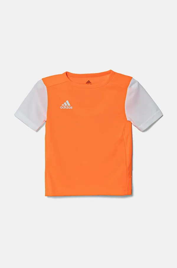 adidas Performance Dječja majica kratkih rukava adidas Performance boja: narančasta, s tiskom, DP3227