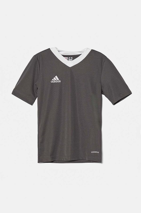adidas Performance Dječja majica kratkih rukava adidas Performance ENT22SY boja: siva, bez uzorka, H57499
