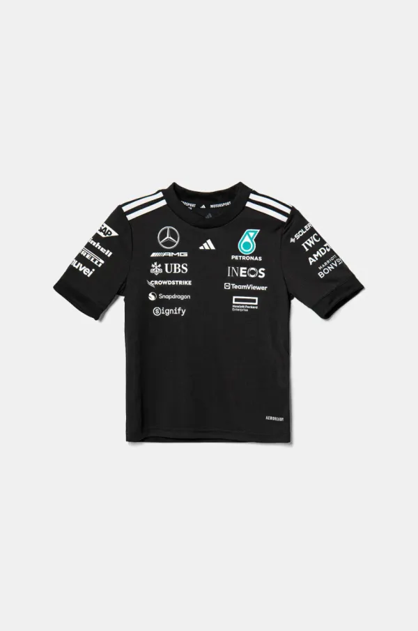 adidas Performance Dječja majica kratkih rukava adidas Performance MER DR boja: crna, s uzorkom, JW5363