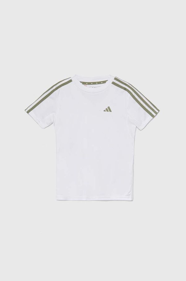 adidas Dječja majica kratkih rukava adidas U TR-ES 3S T boja: bijela, s aplikacijom, IW5903