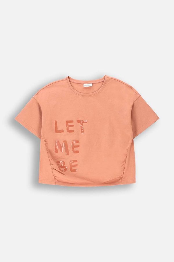 Coccodrillo Dječja majica kratkih rukava Coccodrillo boja: ružičasta, RODEO GIRL JUNIOR