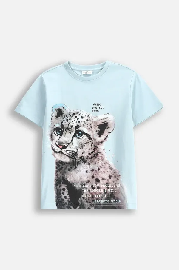 Coccodrillo Dječja majica kratkih rukava Coccodrillo s tiskom, EVERYDAY UNISEX