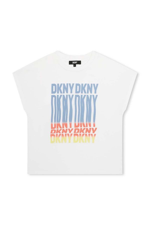 DKNY Dječja majica kratkih rukava Dkny boja: bijela