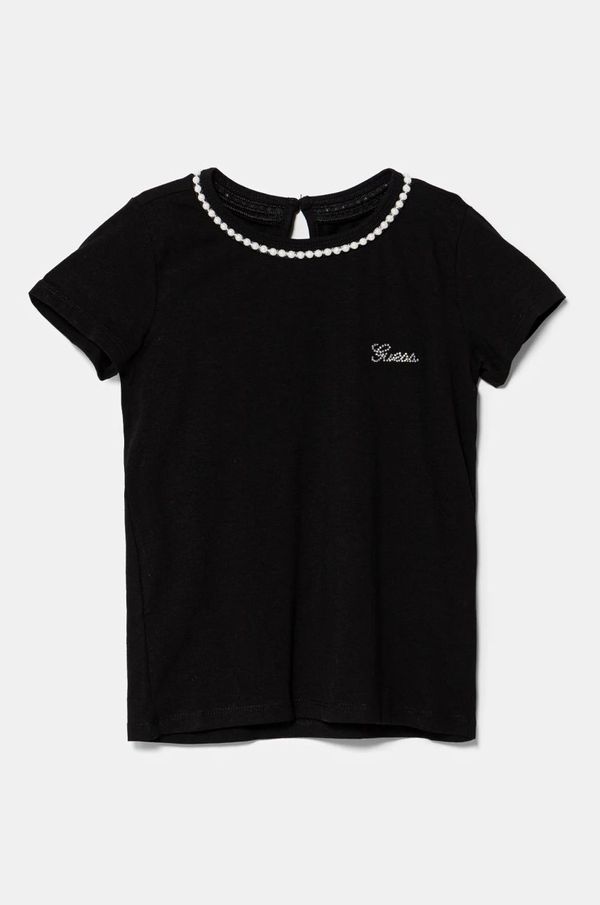 Guess Dječja majica kratkih rukava Guess boja: crna, J5RI39 K6YW4