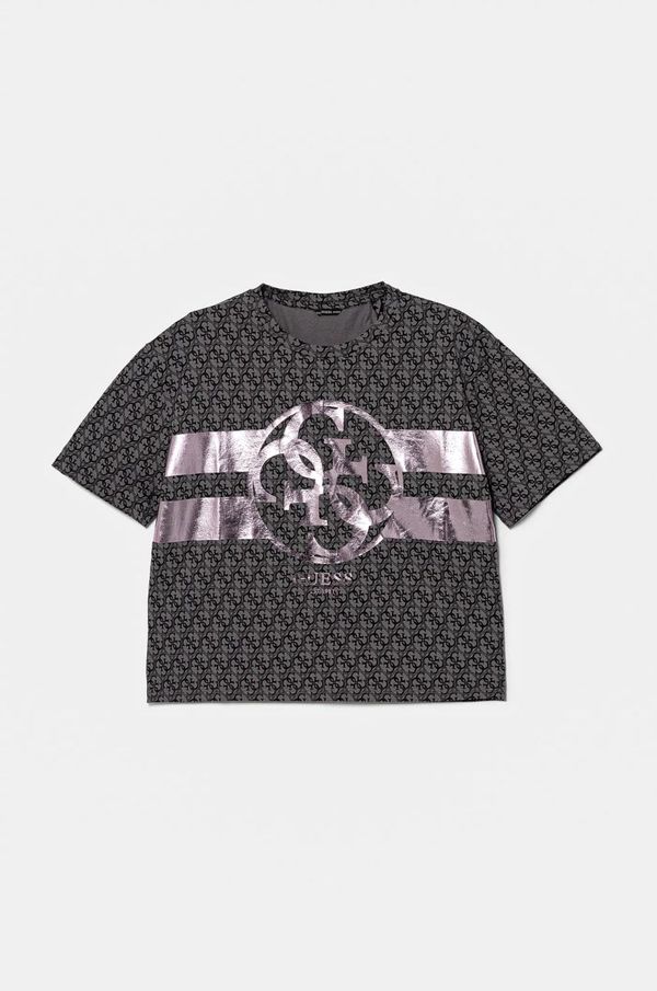 Guess Dječja majica kratkih rukava Guess boja: siva, J5RI04 K6YW4