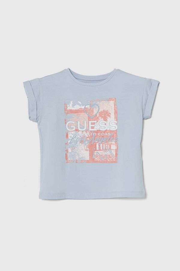 Guess Dječja majica kratkih rukava Guess