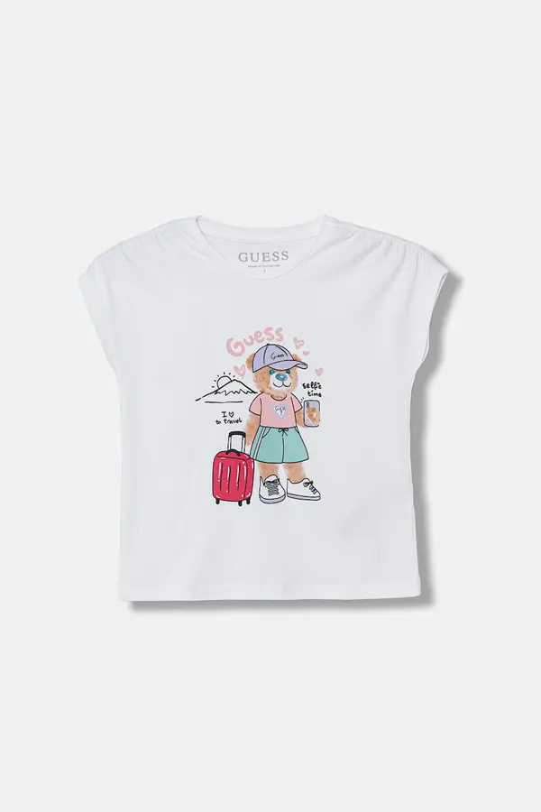 Guess Dječja majica kratkih rukava Guess
