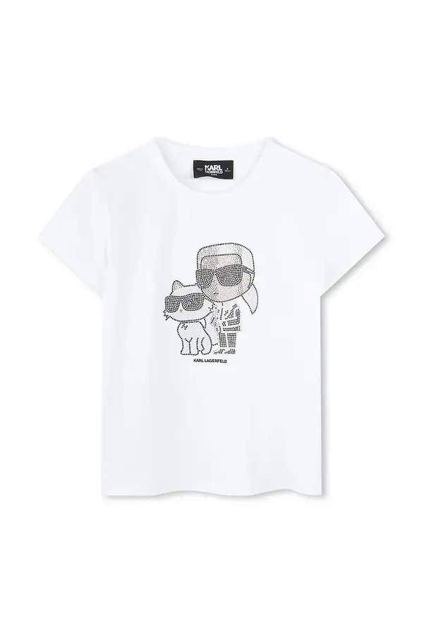 Karl Lagerfeld Dječja majica kratkih rukava Karl Lagerfeld