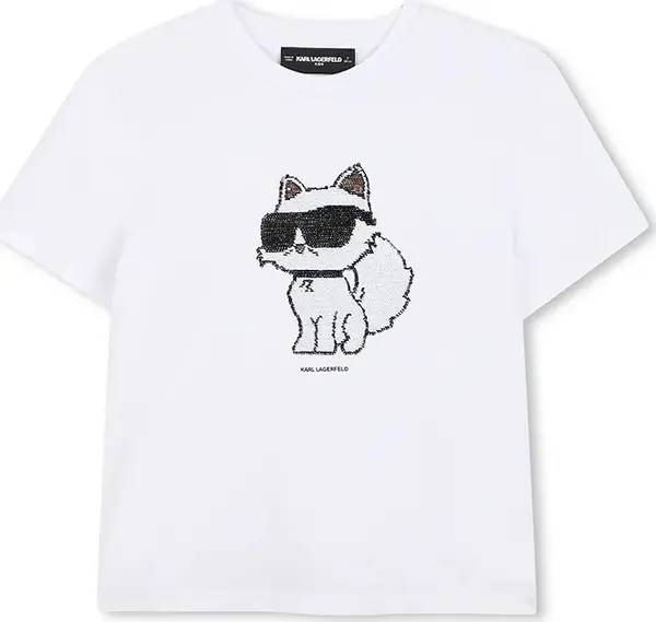 Karl Lagerfeld Dječja majica kratkih rukava Karl Lagerfeld