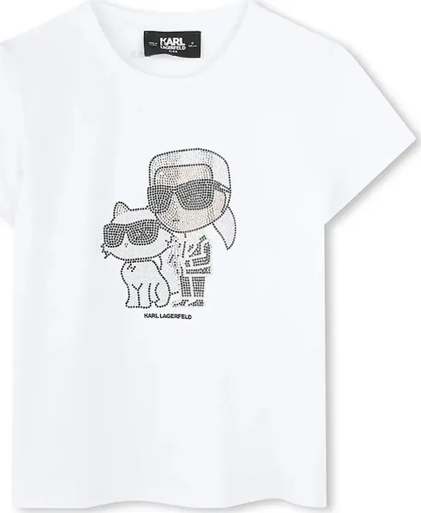 Karl Lagerfeld Dječja majica kratkih rukava Karl Lagerfeld