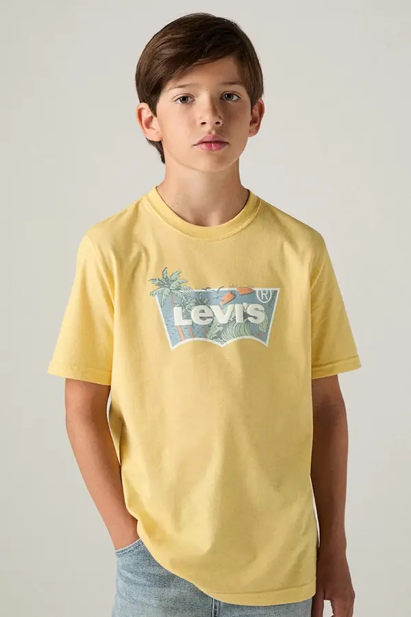 Levi's Dječja majica kratkih rukava Levi's HIGH TIDE BATWING TEE