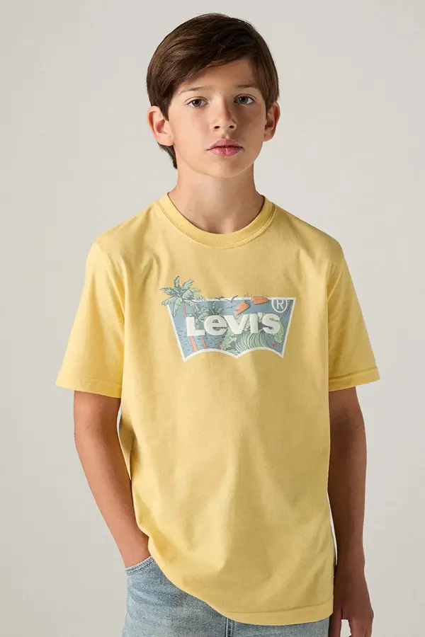 Levi's Dječja majica kratkih rukava Levi's HIGH TIDE BATWING TEE