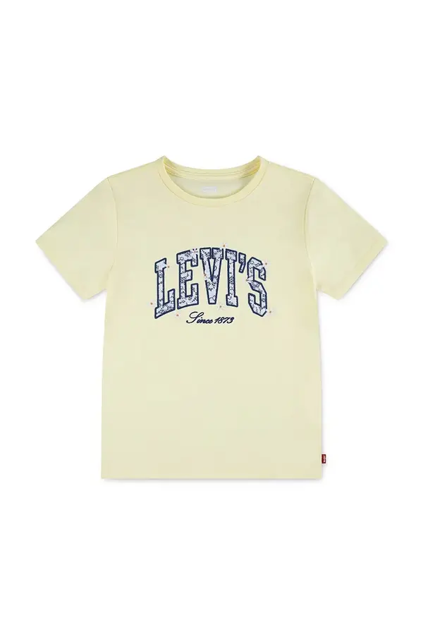 Levi's Dječja majica kratkih rukava Levi's LEVIS CHAMBRAY APPLIQUE TO