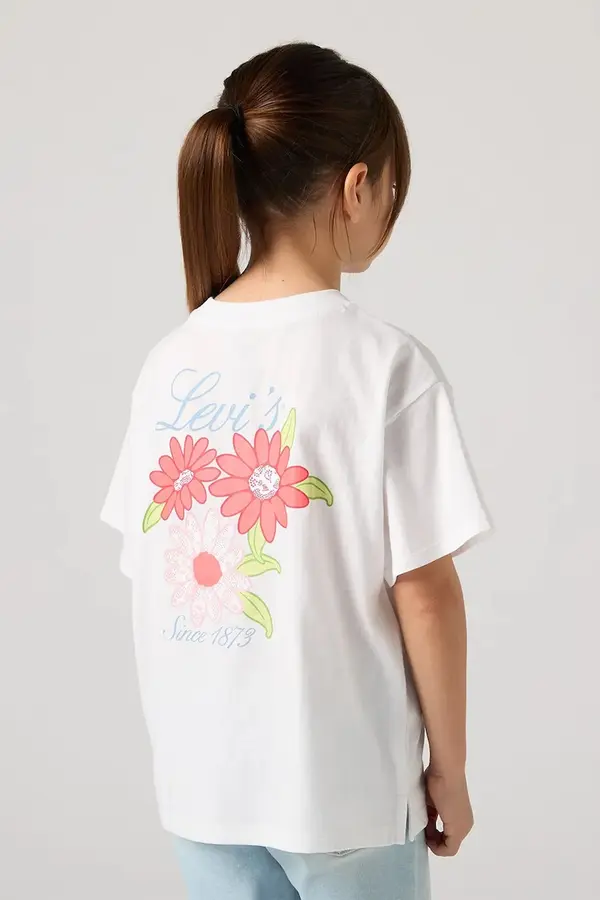 Levi's Dječja majica kratkih rukava Levi's LEVIS FLORAL OVERSIZED TEE