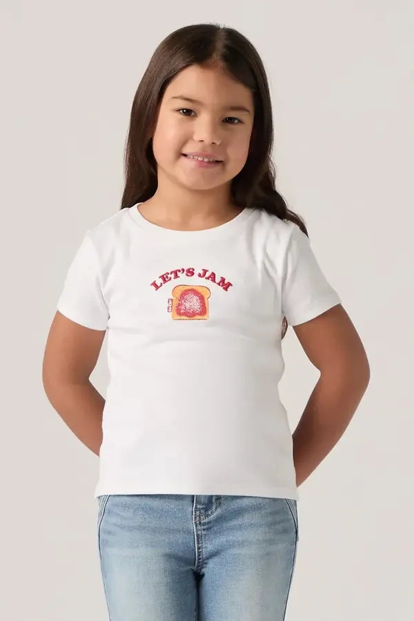 Levi's Dječja majica kratkih rukava Levi's RIB MEET AND GREET JAM TEE