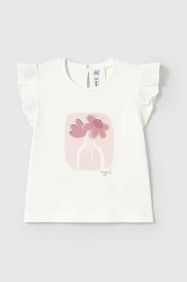 Mayoral Dječja majica kratkih rukava Mayoral boja: ružičasta, 1042