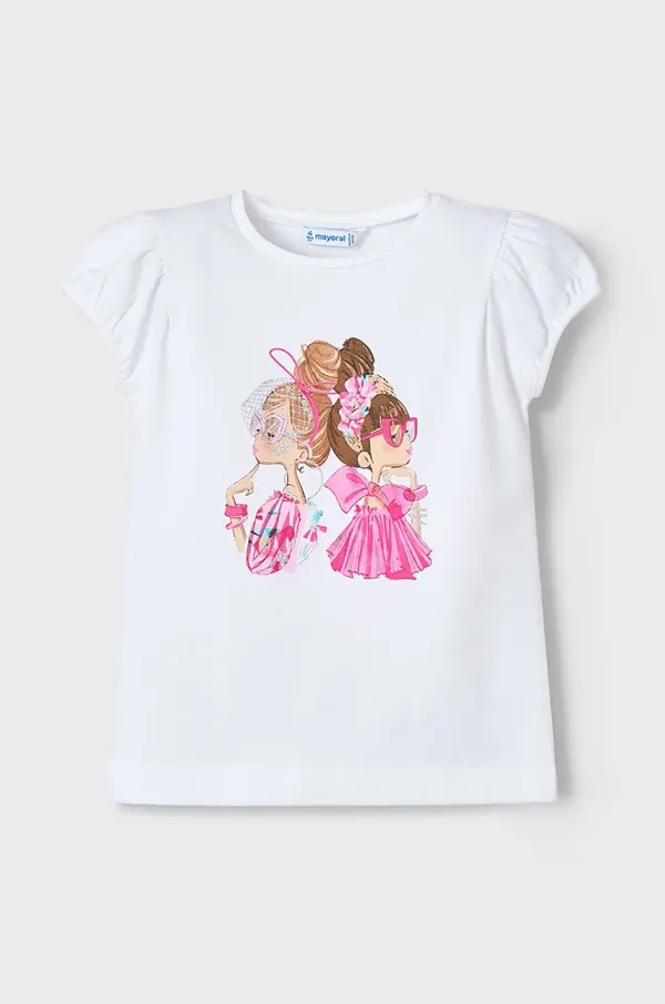 Mayoral Dječja majica kratkih rukava Mayoral boja: ružičasta, 3003