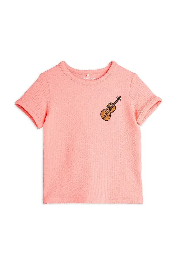 Mini Rodini Dječja majica kratkih rukava Mini Rodini Violin