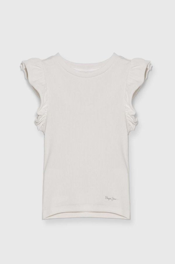 Pepe Jeans Dječja majica kratkih rukava Pepe Jeans QUANISE boja: bijela