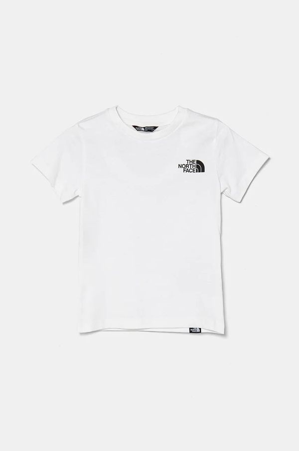 The North Face Dječja majica kratkih rukava The North Face TEEN S/S SIMPLE DOME TEE boja: bijela, s tiskom, NF0A8DRPFN41