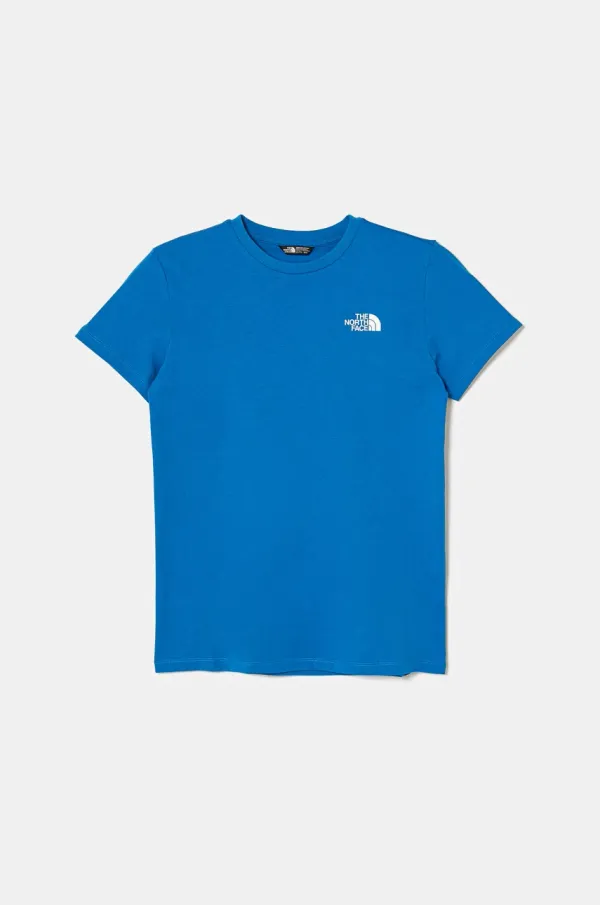 The North Face Dječja majica kratkih rukava The North Face TEEN S/S SIMPLE DOME TEE s tiskom, NF0A8DRPT4S1