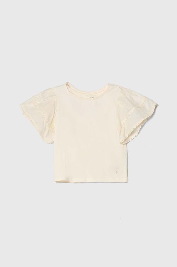 Zippy Dječja majica kratkih rukava zippy boja: bež