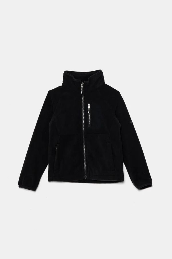 Columbia Dječja majica od flisa Columbia Fast Trek IV boja: crna, bez uzorka, 2087792