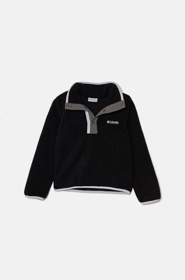 Columbia Dječja majica od flisa Columbia Helvetia boja: crna, bez uzorka, 2087831