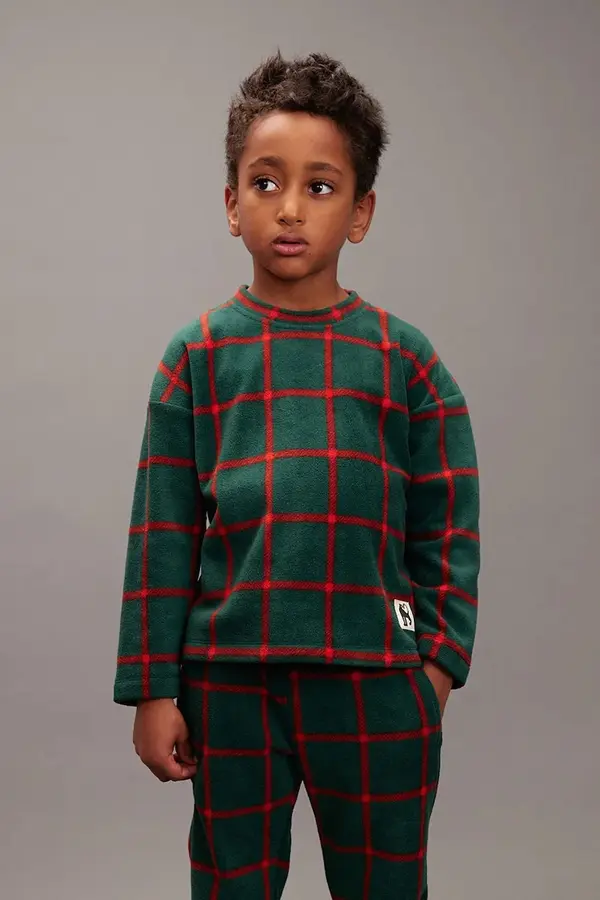 Mini Rodini Dječja majica od flisa Mini Rodini