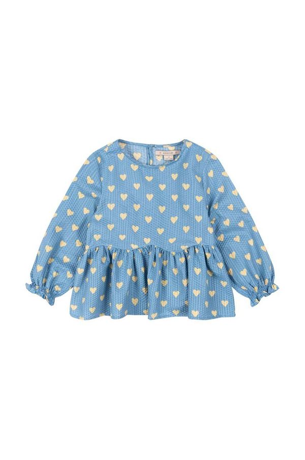 Konges Sløjd Dječja pamučna bluza Konges Sløjd VIDA BLOUSE GOTS s uzorkom, KS101725