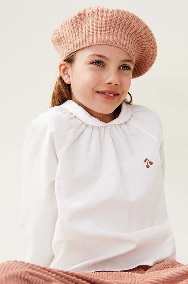 Liewood Dječja pamučna bluza Liewood Rhea Top boja: bijela, bez uzorka, LW19502