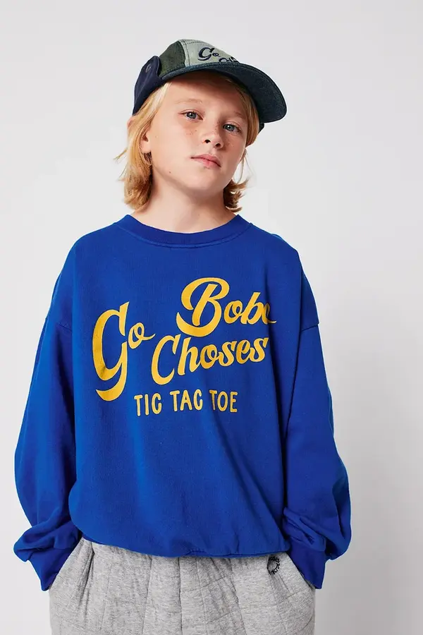 Bobo Choses Dječja pamučna dukserica Bobo Choses Go Bobo