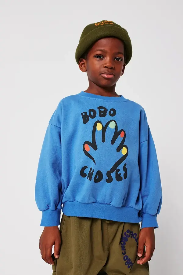 Bobo Choses Dječja pamučna dukserica Bobo Choses High Five