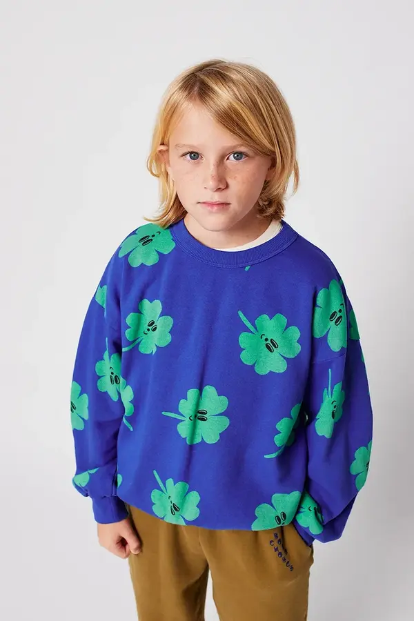 Bobo Choses Dječja pamučna dukserica Bobo Choses Lucky Clover