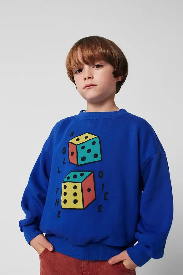 Bobo Choses Dječja pamučna dukserica Bobo Choses Roll The Dice