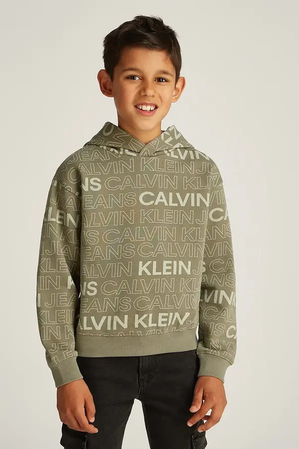 Calvin Klein Jeans Dječja pamučna dukserica Calvin Klein Jeans 0