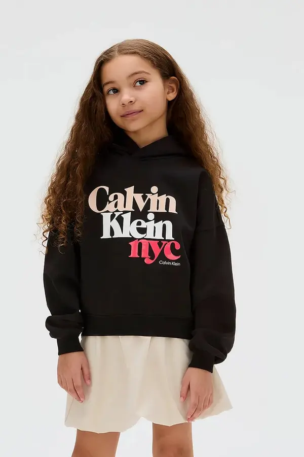 Calvin Klein Jeans Dječja pamučna dukserica Calvin Klein Jeans