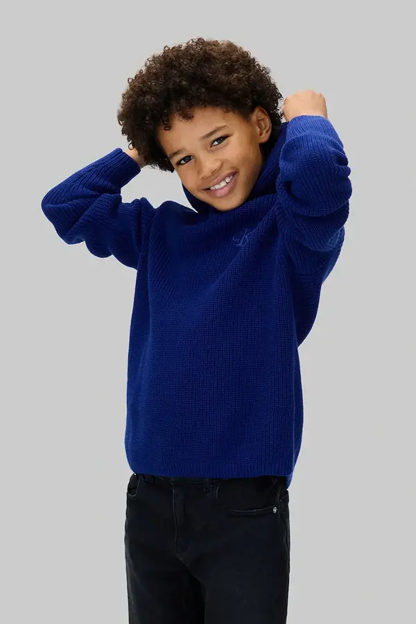 Calvin Klein Jeans Dječja pamučna dukserica Calvin Klein Jeans