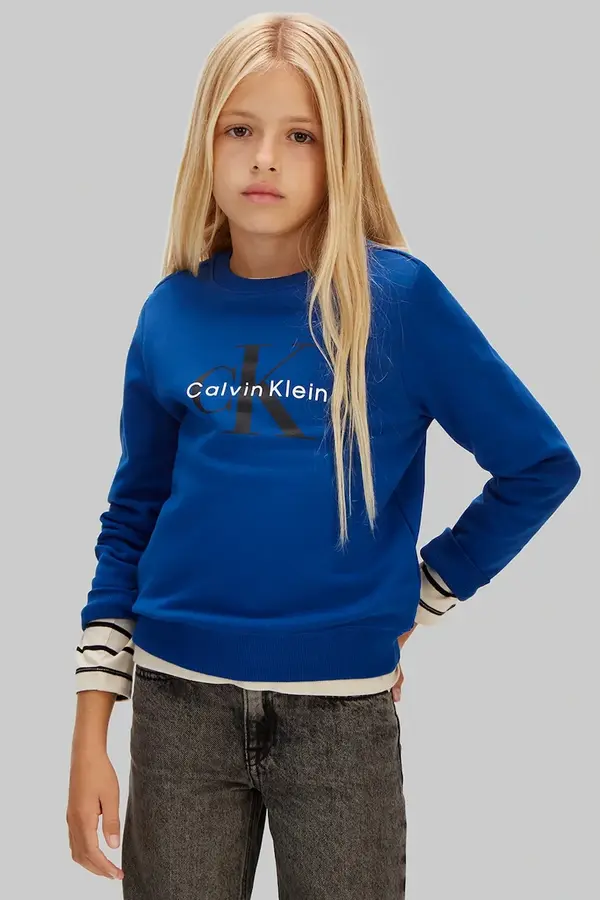 Calvin Klein Jeans Dječja pamučna dukserica Calvin Klein Jeans