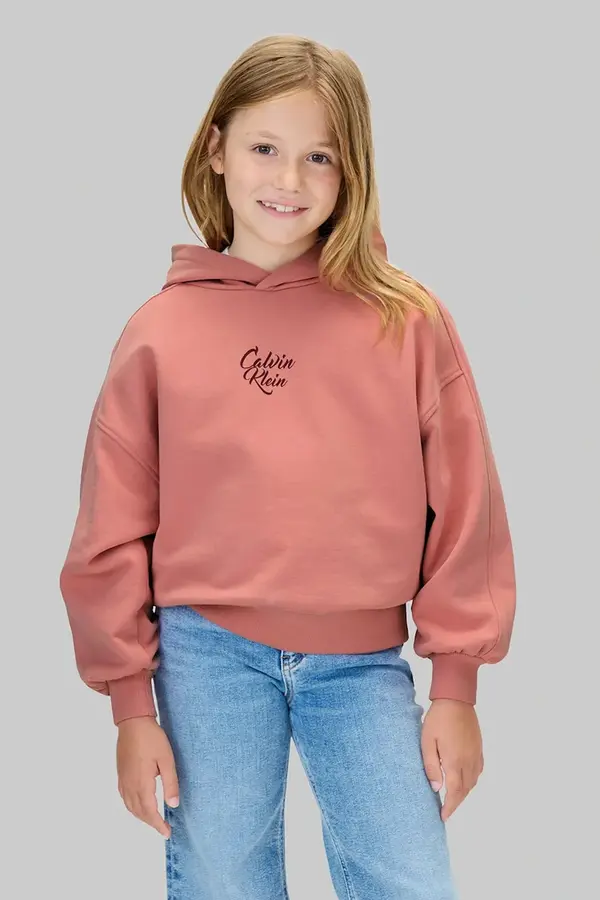Calvin Klein Jeans Dječja pamučna dukserica Calvin Klein Jeans