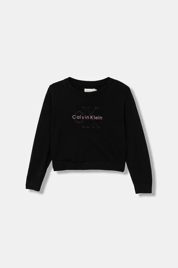 Calvin Klein Jeans Dječja pamučna dukserica Calvin Klein Jeans